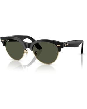 Ray-Ban Clubmaster Way Square Sunglasses - Green