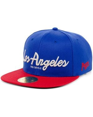 Physical Culture Los Angeles Red Devils Black Fives Snapback Adjustable Hat - Blue