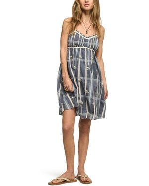 sachin and babi light blue dress Lucky Brand Embroidered Tiered Long Sleeve Mini Blue XS (US 0-2) at Amazon  Women's Clothing store