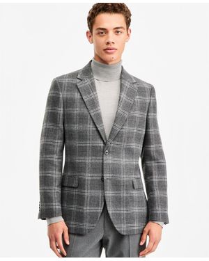 Nautica Modern-fit Tweed Patterned Sport Coat - Gray