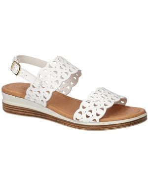 Bella Vita Zoe-italy Wedge Sandals - White