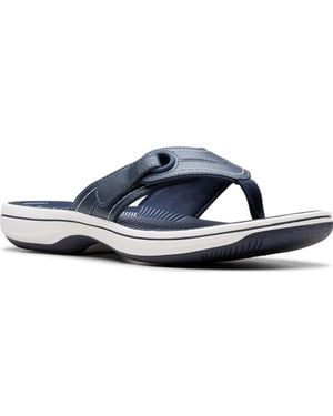 Clarks Cloudsteppers Breeze Reyna Sandals - Blue