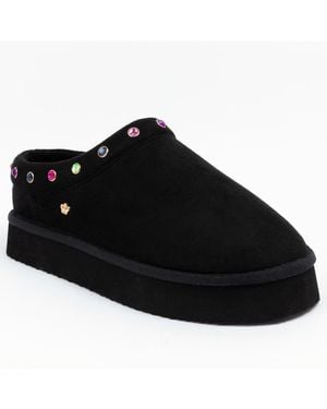 Juicy Couture Oenzo Closed Toe Clog Slipper - Black