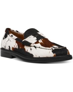 Steve Madden Madison Tailored Loafer Flats - Black