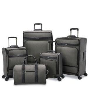 Hartmann Herringbone Dlx luggage Collection - Black