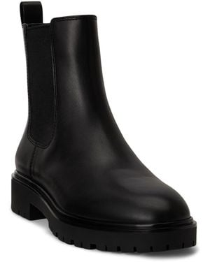 Ralph Lauren Allyson Block Heel Chelsea Boots - Black