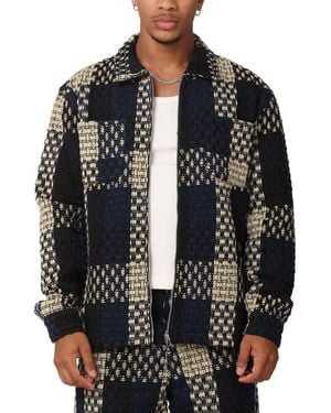 Xxiii Textured Weave Jacket - Black
