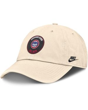 Nike Chicago Cubs Cooperstown Collection Club Adjustable Hat - Natural