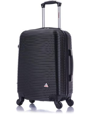 InUSA Royal 20" Lightweight Hardside Spinner Carry-on luggage - Blue