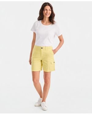 Style & Co. Mid-rise Comfort-waist Cargo Shorts - Multicolor