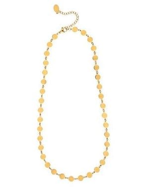Rivka Friedman Mini Disc Chain Necklace - Black