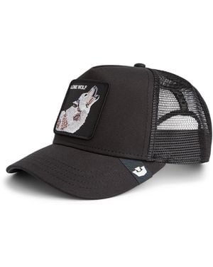 Goorin Bros The Lone Wolf Adjustable Trucker Hat - Black