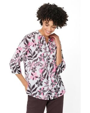 Olsen Wildflower Tunic Shirt - Multicolor