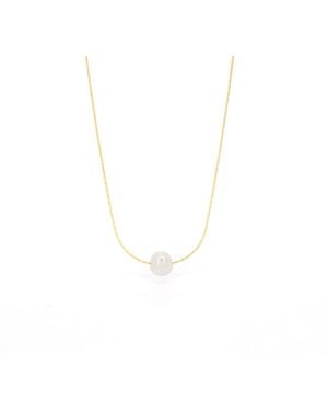 Salty Cali Fresh Water Pearl Necklace - White