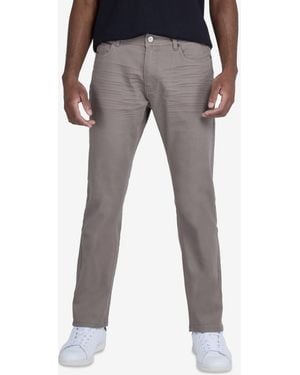 Xray Jeans Big & Tall Slim Fit Stretch Commuter Pants - Gray