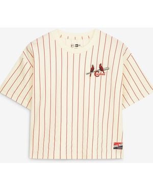 KTZ St. Louis Cardinals Throwback Boxy T-shirt - Natural