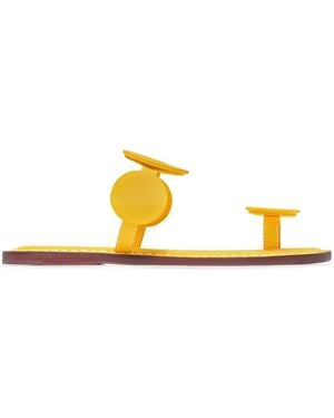 Bernardo Bernardo New Moon Toe Ring Sandal - Metallic
