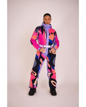 OOSC Hotstepper Curved Ski Suit - Pink
