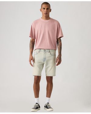 Levi's Flex 412 Slim Fit 5 Pocket 9" Jean Shorts - Pink