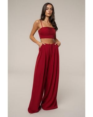 JLUXLABEL Serenade Pant Set - Red