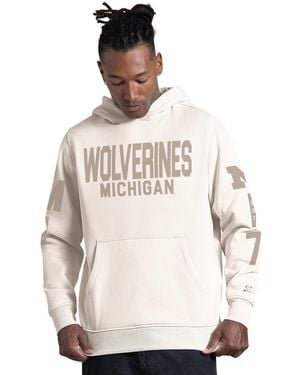 Starter Michigan Wolverines Locker Room Hoodie - White