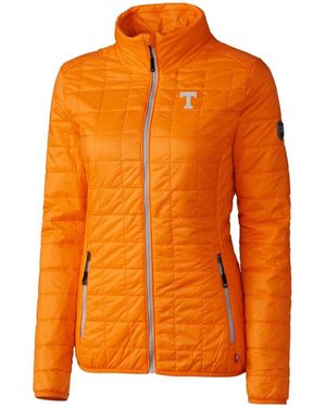 Cutter & Buck Tennessee Volunteers Rainier Full-zip Puffer Jacket - Orange