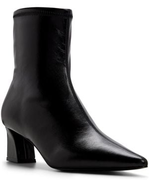 ALDO Karoline Sculpted Heel Ankle Booties - Black