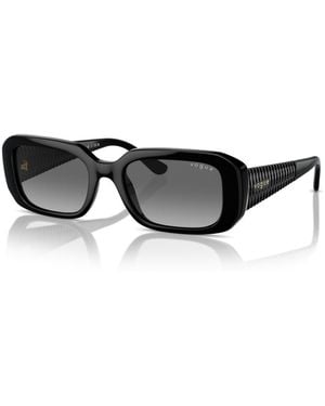 Vogue Eyewear Rectangle Sunglasses - Black