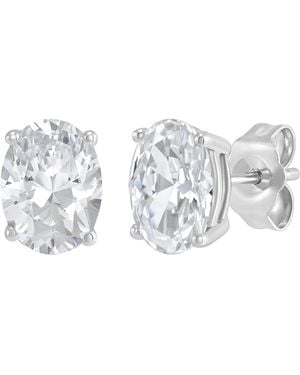 Macy's Igi Certified Lab-grown Diamond Stud Earrings (2 Ct. T.w. - Metallic