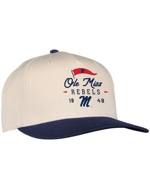 Ahead And Ole Miss Rebels The 1995 Adjustable Hat - White