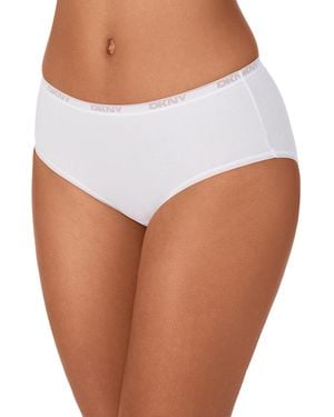 DKNY Cotton Brief Underwear Dk8465 - White