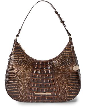 Brahmin Stephie Melbourne Medium Leather Shoulder Handbag - Brown