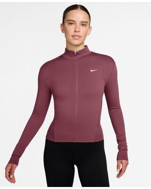 Nike Fitted Full-zip Jacket - Purple
