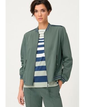 Olsen Sporty Knit Jacket - Green