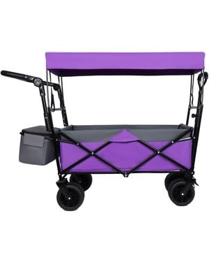 Mountaintop With Push Handle - Purple