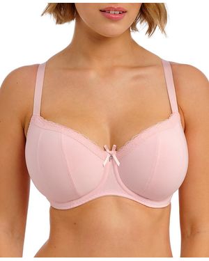 Freya Flirt Underwire Padded Half Cup Bra - Pink