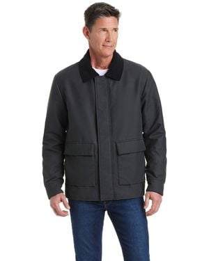 Vince Camuto Waxed Barn Jacket - Blue