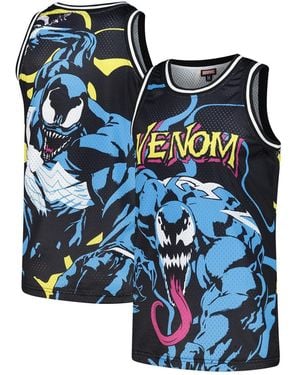 Lids Venom Big Print Mesh Jersey - Blue
