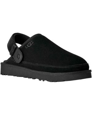 UGG Goldencoast Ii Suede Clogs - Black