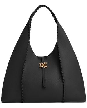 Sam Edelman Sylvia Leather Hobo Bag - Black