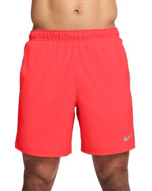 Nike Challenger Dri-fit Brief-lined 7" Running Shorts - Red