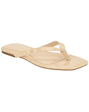 Calvin Klein Stelea Flat Thong Sandals - White
