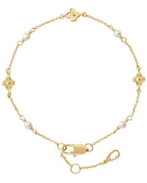 Ana Luisa Freshwater Pearl Hannah Flower Bracelet - Natural