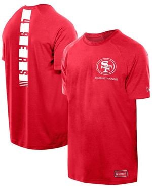 KTZ San Francisco 49ers Functional Fandom Reflective T-shirt - Red