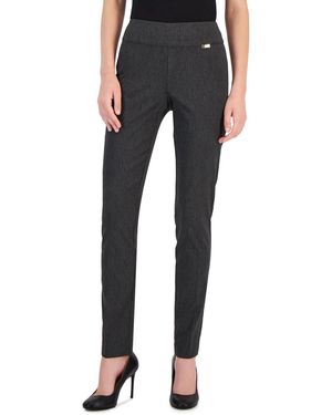 INC International Concepts Tummy-control Mid-rise Skinny Pants - Black