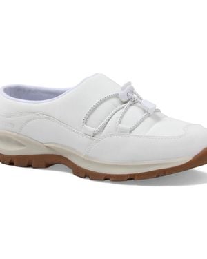 Lands' End Any Weather Puffer Weather-resistant Mules - White