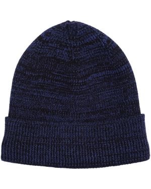 Alfani Fleece-lined Chevron Beanie - Blue