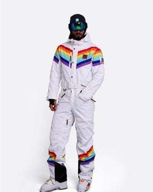 OOSC Rainbow Road Ski Suit - Blue