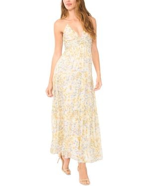 Parker The Liora V-neck Floral Printed Dress - Natural