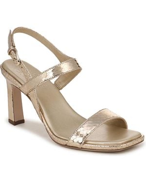 27 EDIT Naturalizer Suri Strappy Sandals - Metallic